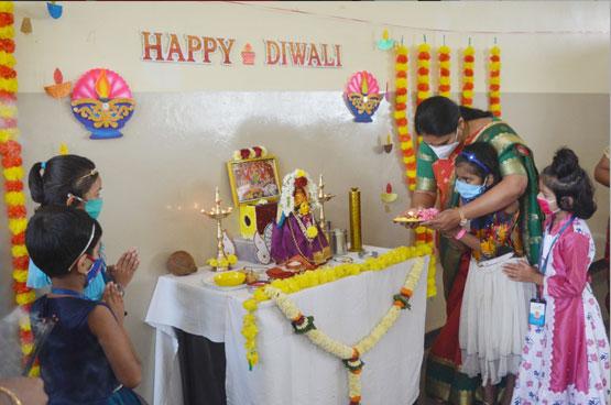 Diwali celebration