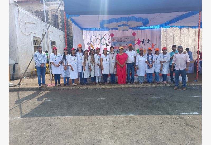 KLE School organised Annual Sports Day