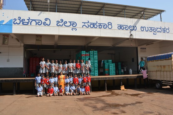 Field Trip to Nandini Milk unit