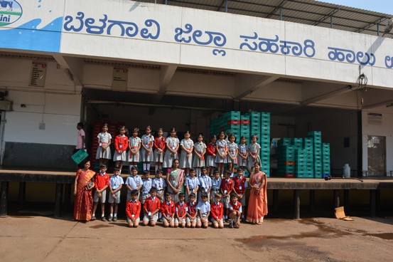 Field Trip to Nandini Milk unit