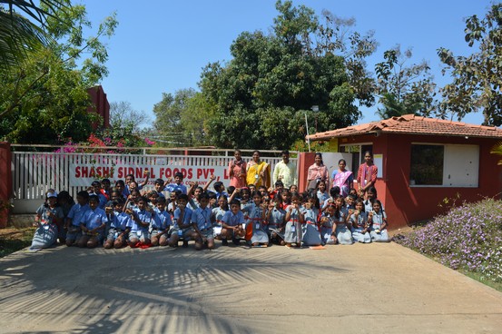 Field trip to Shashi Sidnal Foods