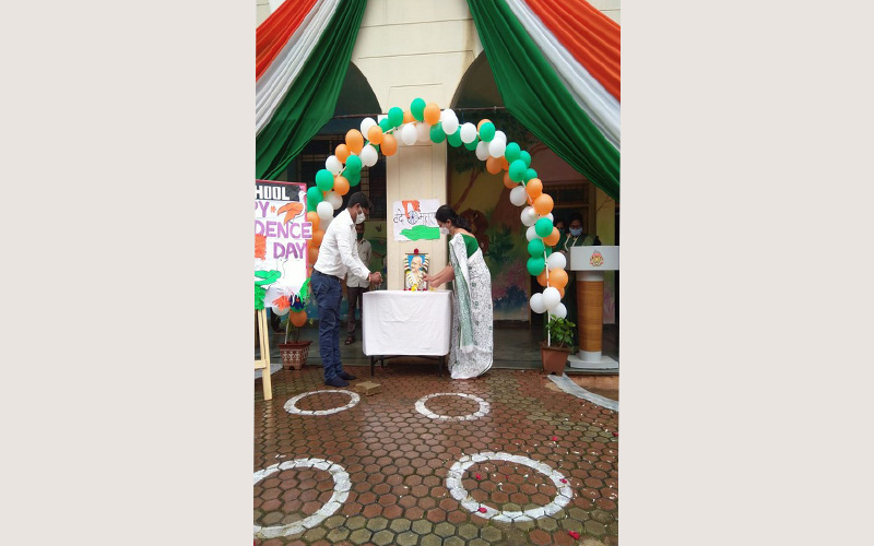 74th Independence day KLE School Belagavi