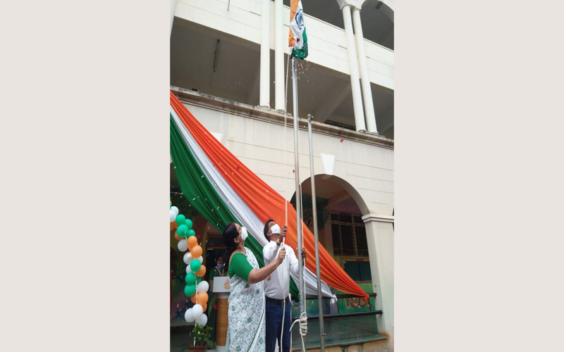 74th Independence day KLE School Belagavi