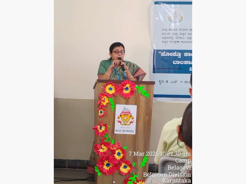 KLE School Organises Awareness Workshop on Child Safety and Protection