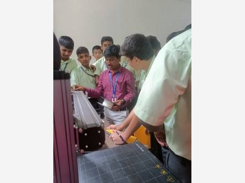 KLE School Lingaraj College Campus Visit to AICTE IDEA Labs and ATAL Incubation Centres (AICs)-reg on 9th June 2025